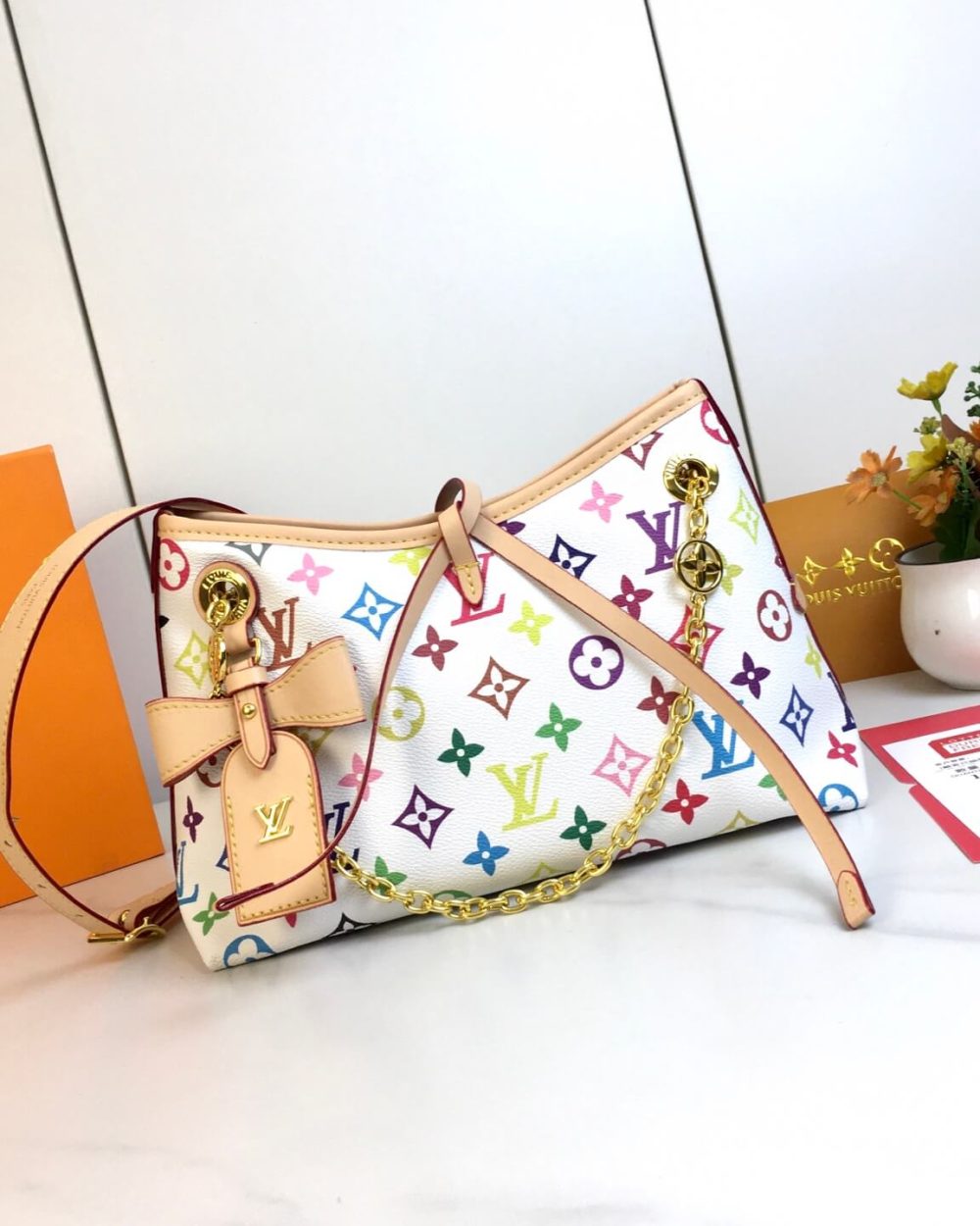 1:1 Replica Louis Vuitton LV Carryall BB Monogram Luxury Bag For Women M13014 - 26 cm