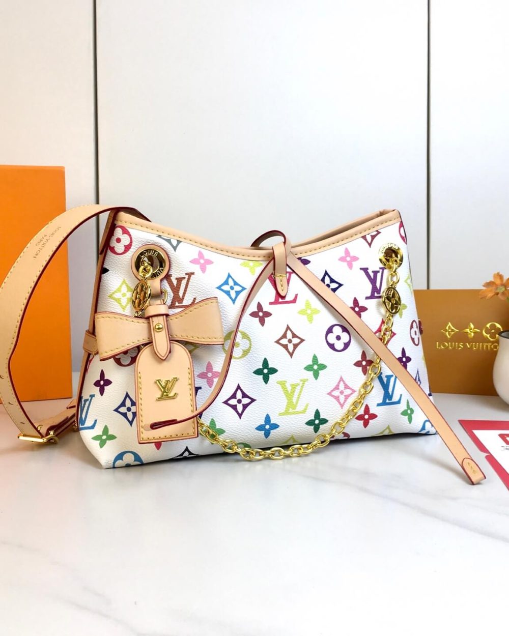 1:1 Replica Louis Vuitton LV Carryall BB Monogram Luxury Bag For Women M13014 - 26 cm