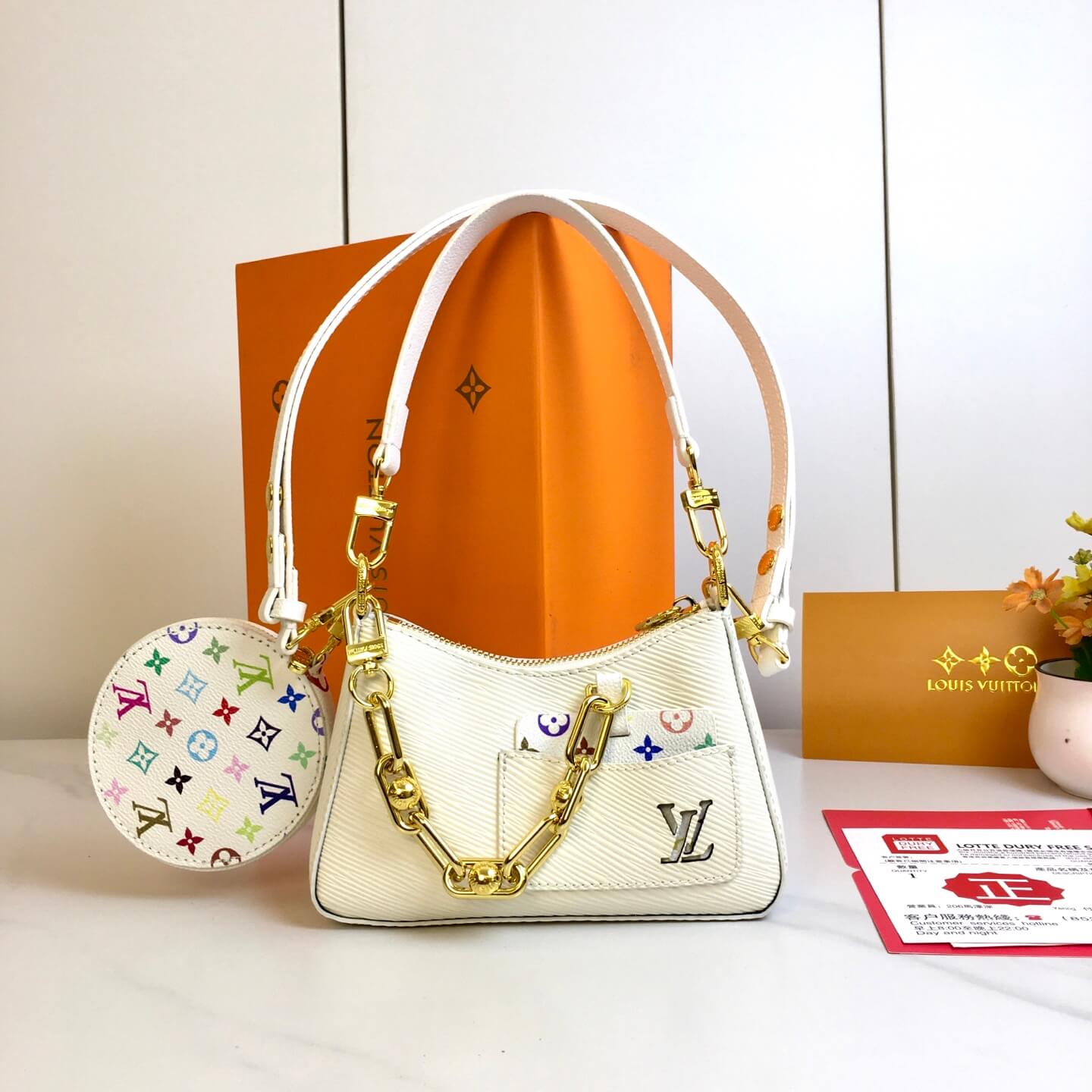 1:1 Replica Louis Vuitton LV x Tm Marellini Epi Luxury Bag For Women M13100 - 19 cm - Image 2