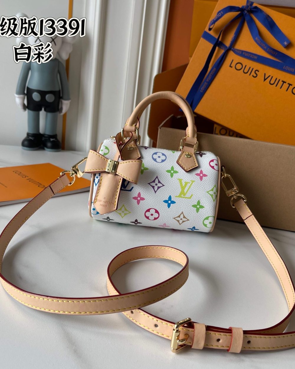 1:1 Replica Louis Vuitton LV x TM Nano Speedy Autres Toiles Monogram Luxury Bag For Women M13391 - 16cm/ 6.3in