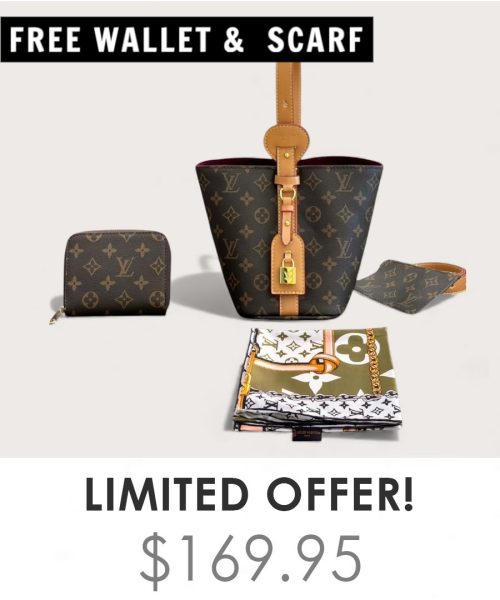 Big Bag + Gifts (FREE LV Wallet & FREE LV Scarf)