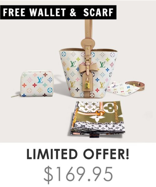 Big Bag + Gifts (FREE LV Wallet & FREE LV Scarf)
