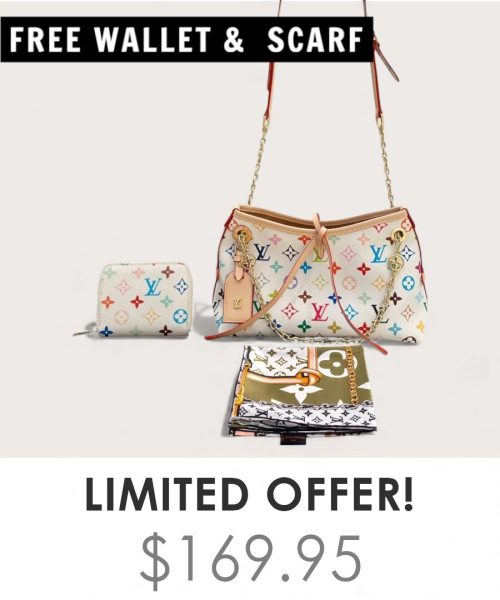 Big Bag + Gifts (FREE LV Wallet & FREE LV Scarf)