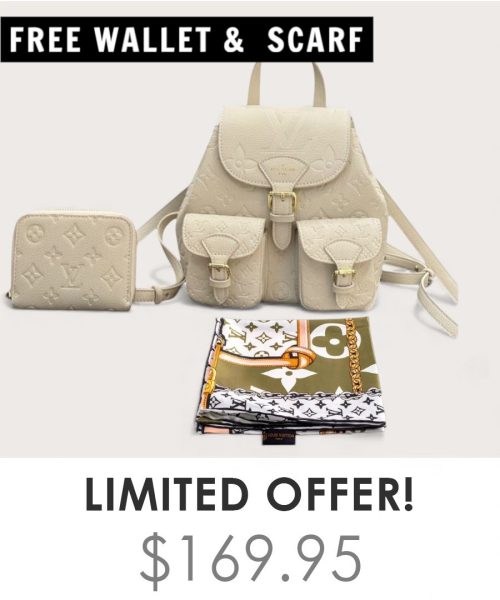 Big Bag + Gifts (FREE LV Wallet & FREE LV Scarf)