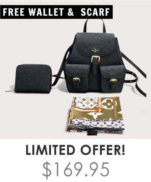 Big Bag + Gifts (FREE LV Wallet & FREE LV Scarf)