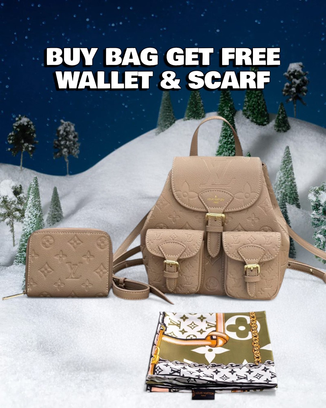 DBS-LC1028 - Backup Monogram Empreinte Backpack Deal