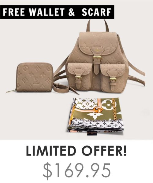 Big Bag + Gifts (FREE LV Wallet & FREE LV Scarf)