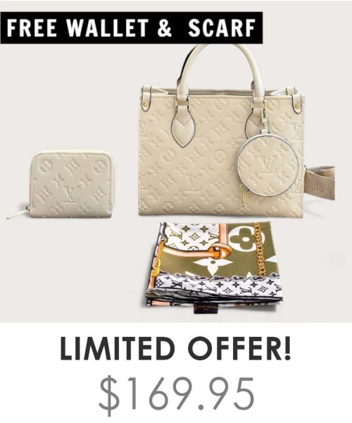 Big Bag + Gifts (FREE LV Wallet & FREE LV Scarf)