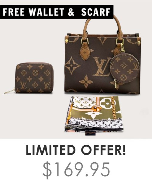 Big Bag + Gifts (FREE LV Wallet & FREE LV Scarf)