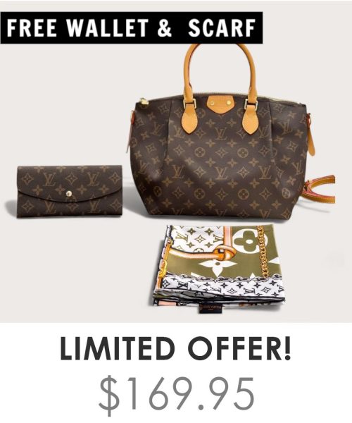Big Bag + Gifts (FREE LV Wallet & FREE LV Scarf)