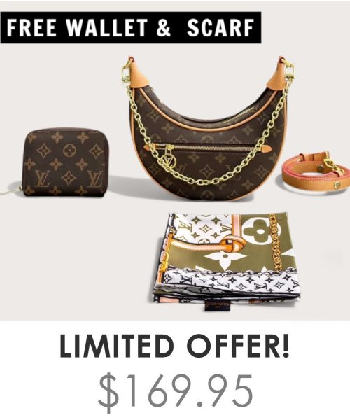 Big Bag + Gifts (FREE LV Wallet & FREE LV Scarf)