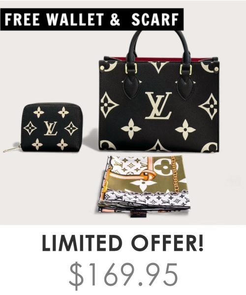 Big Bag + Gifts (FREE LV Wallet & FREE LV Scarf)