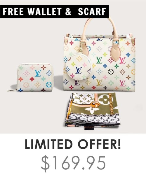 Big Bag + Gifts (FREE LV Wallet & FREE LV Scarf)
