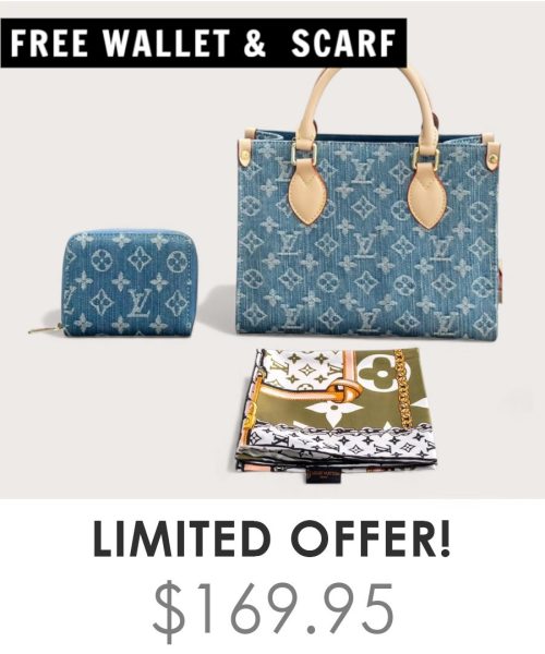 Big Bag + Gifts (FREE LV Wallet & FREE LV Scarf)