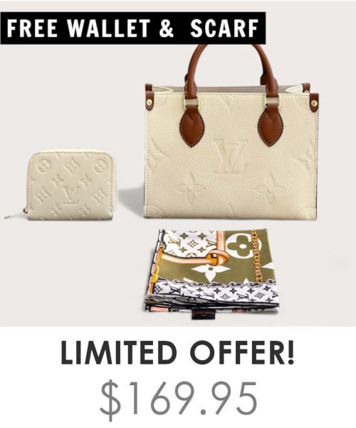 Big Bag + Gifts (FREE LV Wallet & FREE LV Scarf)
