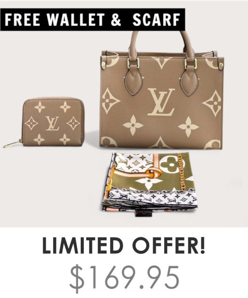 Big Bag + Gifts (FREE LV Wallet & FREE LV Scarf)