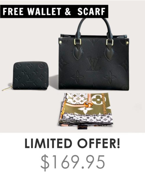 Big Bag + Gifts (FREE LV Wallet & FREE LV Scarf)