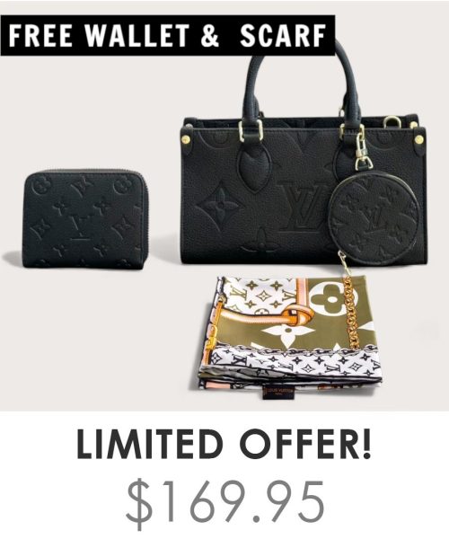 Big Bag + Gifts (FREE LV Wallet & FREE LV Scarf)