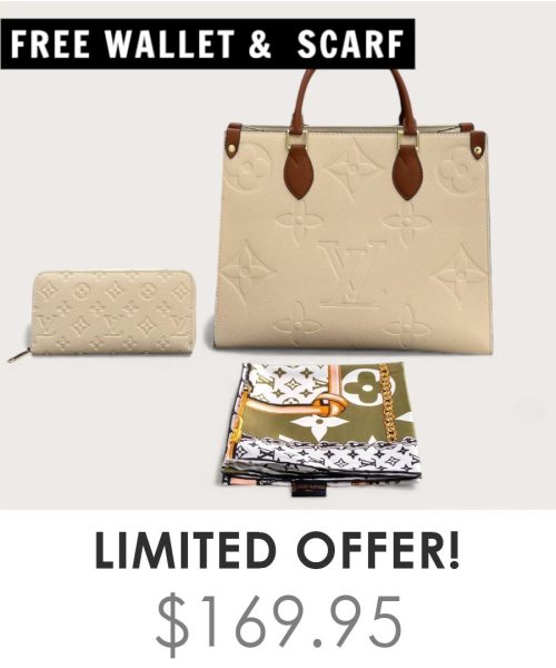 Big Bag + Gifts (FREE LV Wallet & FREE LV Scarf)