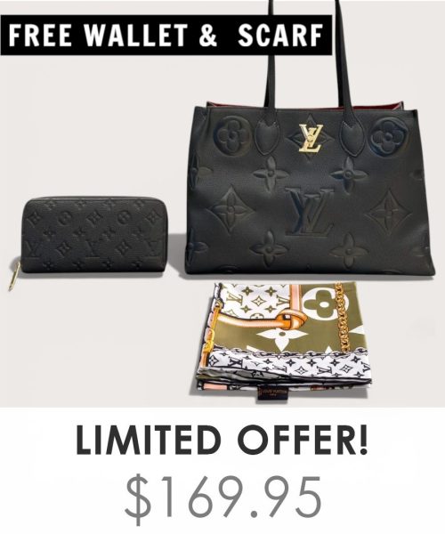 Big Bag + Gifts (FREE LV Wallet & FREE LV Scarf)