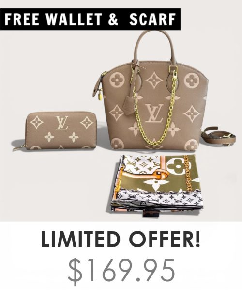 Big Bag + Gifts (FREE LV Wallet & FREE LV Scarf)