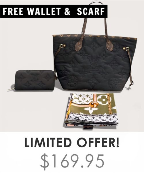 Big Bag + Gifts (FREE LV Wallet & FREE LV Scarf)