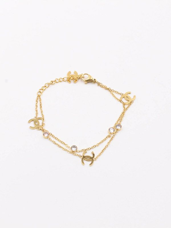 Bracelet CN Double Shine Gold