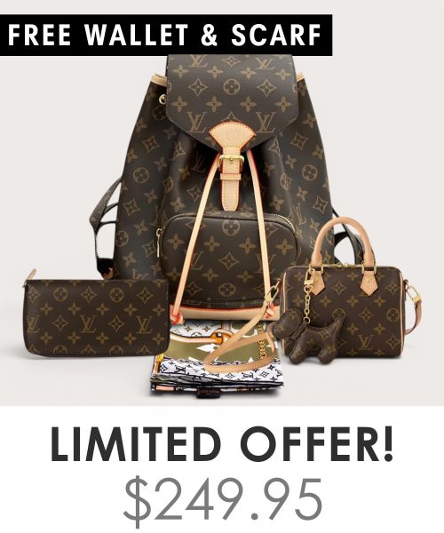 Big bag + Nano speedy + Gifts (Free LV Wallet + Free LV Silk Scarf)