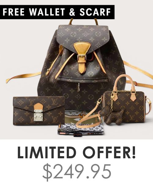 Big bag + Nano speedy + Gifts (Free LV Wallet + Free LV Silk Scarf)
