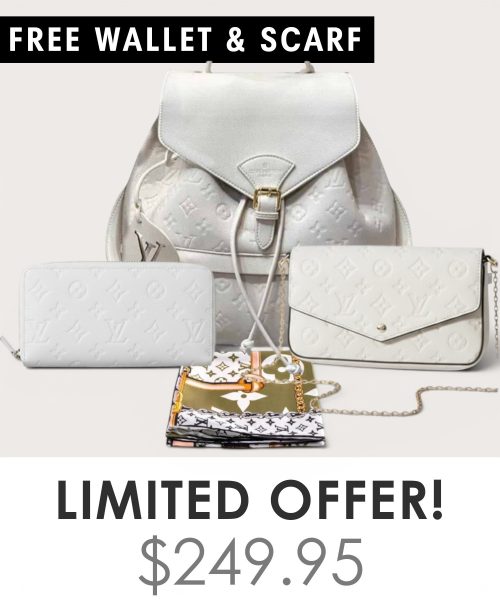 Big bag + Pochette Felicie Mini + Gifts(Free LV Wallet + Free LV Silk Scarf)
