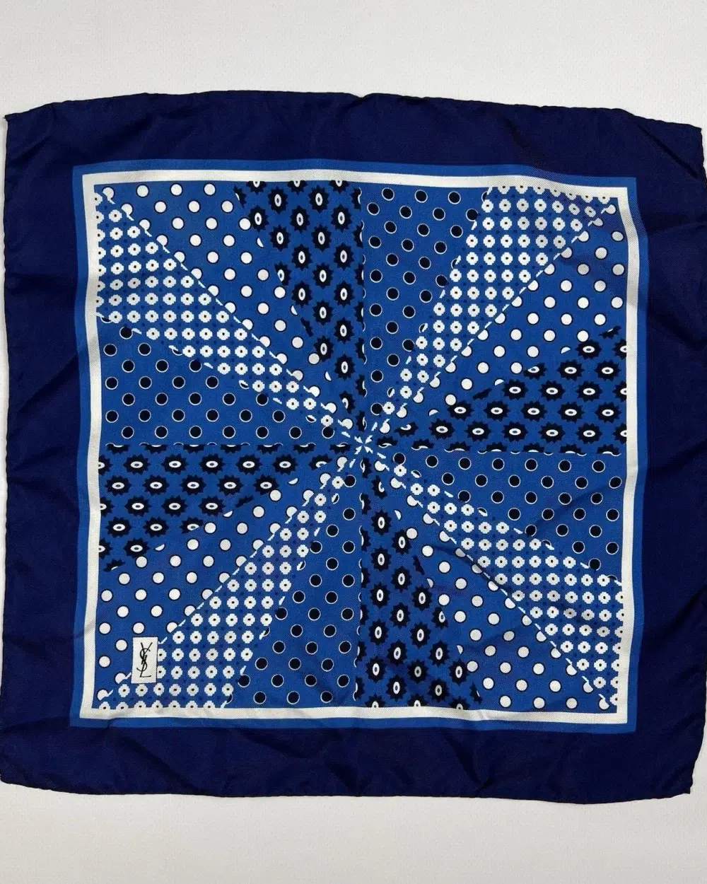 YSL Square 70cm Silk Scarf (Random Style)