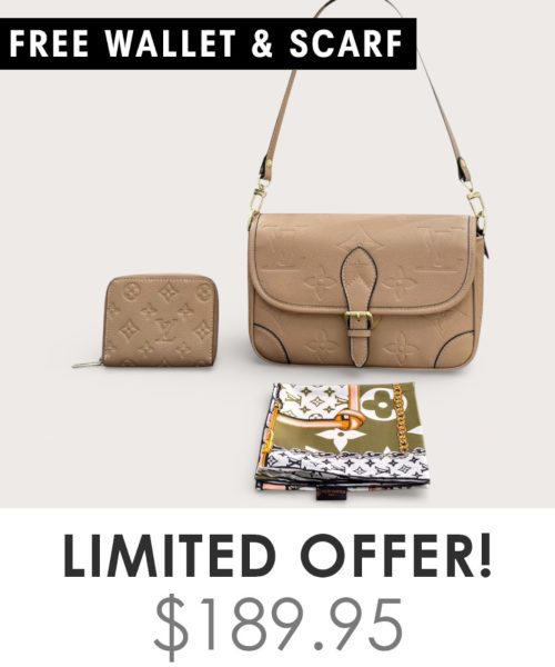 Big Bag + Gifts (FREE LV Wallet & FREE LV Scarf)