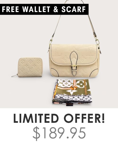 Big Bag + Gifts (FREE LV Wallet & FREE LV Scarf)
