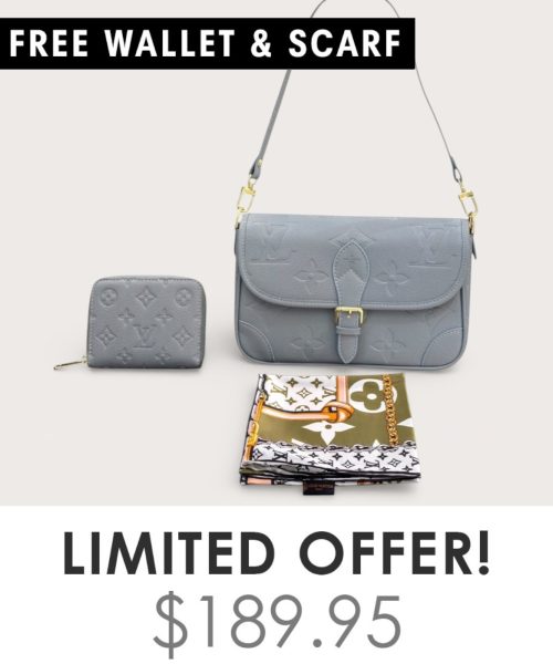 Big Bag + Gifts (FREE LV Wallet & FREE LV Scarf)