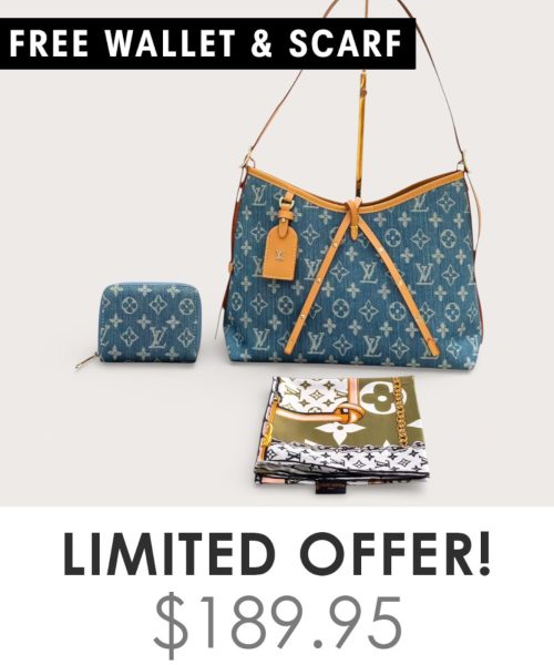 Big Bag + Gifts (FREE LV Wallet & FREE LV Scarf)