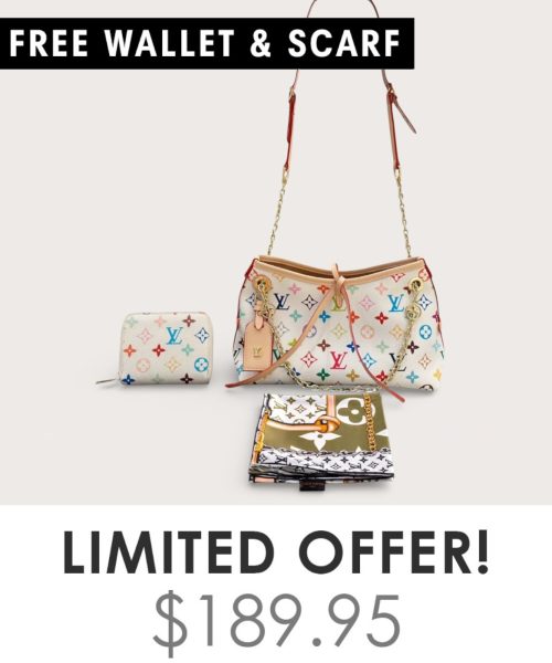 Big Bag + Gifts (FREE LV Wallet & FREE LV Scarf)