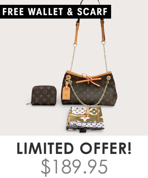 Big Bag + Gifts (FREE LV Wallet & FREE LV Scarf)