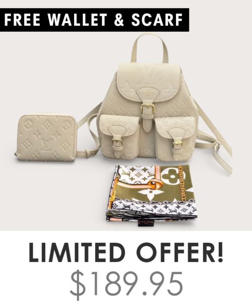 Big Bag + Gifts (FREE LV Wallet & FREE LV Scarf)