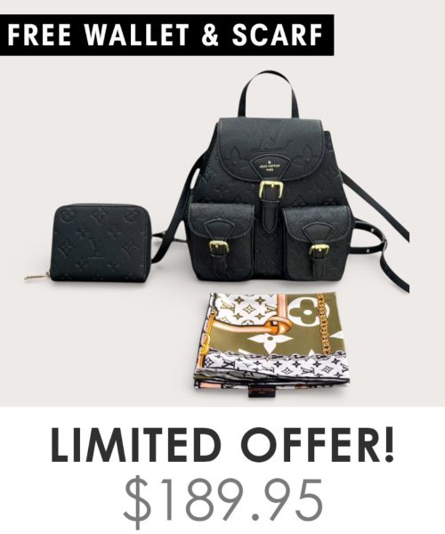Big Bag + Gifts (FREE LV Wallet & FREE LV Scarf)