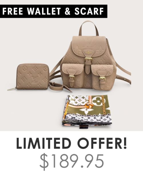 Big Bag + Gifts (FREE LV Wallet & FREE LV Scarf)