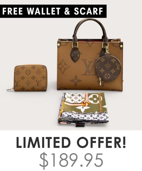 Big Bag + Gifts (FREE LV Wallet & FREE LV Scarf)