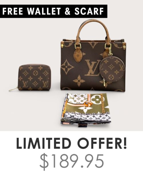 Big Bag + Gifts (FREE LV Wallet & FREE LV Scarf)