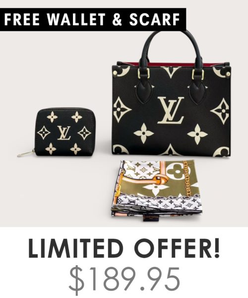 Big Bag + Gifts (FREE LV Wallet & FREE LV Scarf)