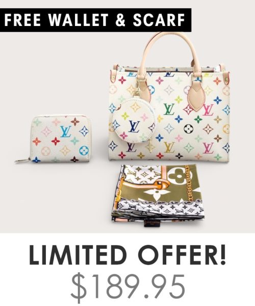 Big Bag + Gifts (FREE LV Wallet & FREE LV Scarf)