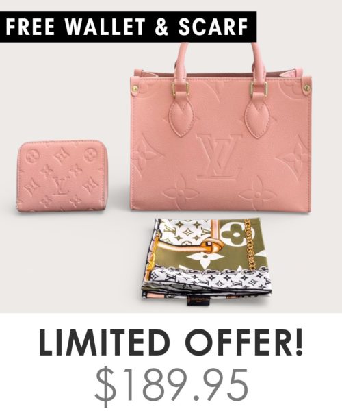 Big Bag + Gifts (FREE LV Wallet & FREE LV Scarf)
