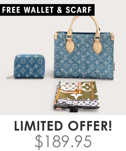 Big Bag + Gifts (FREE LV Wallet & FREE LV Scarf)