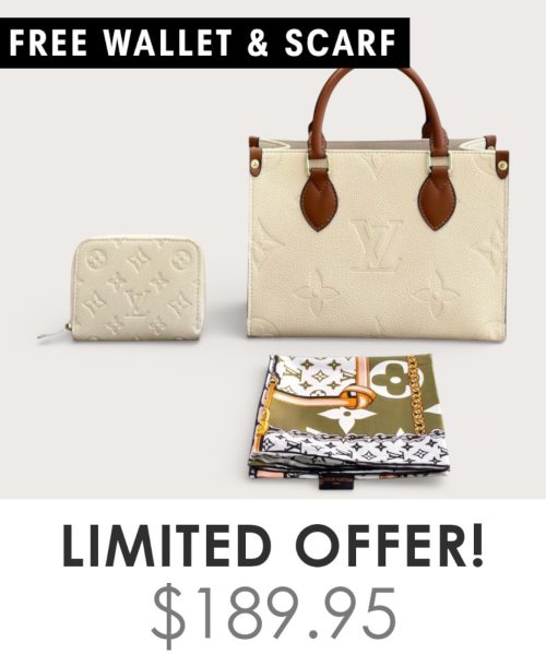 Big Bag + Gifts (FREE LV Wallet & FREE LV Scarf)