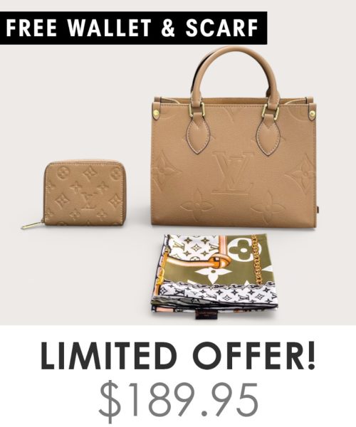 Big Bag + Gifts (FREE LV Wallet & FREE LV Scarf)