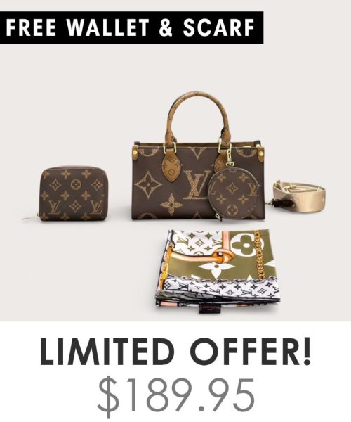 Big Bag + Gifts (FREE LV Wallet & FREE LV Scarf)