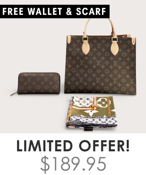 Big Bag + Gifts (FREE LV Wallet & FREE LV Scarf)